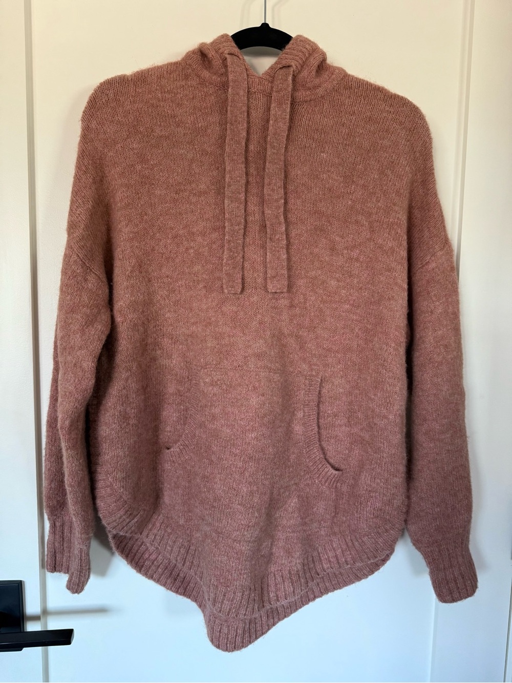 Madewell Wood/Alpacca Hooded Knit Sweater
